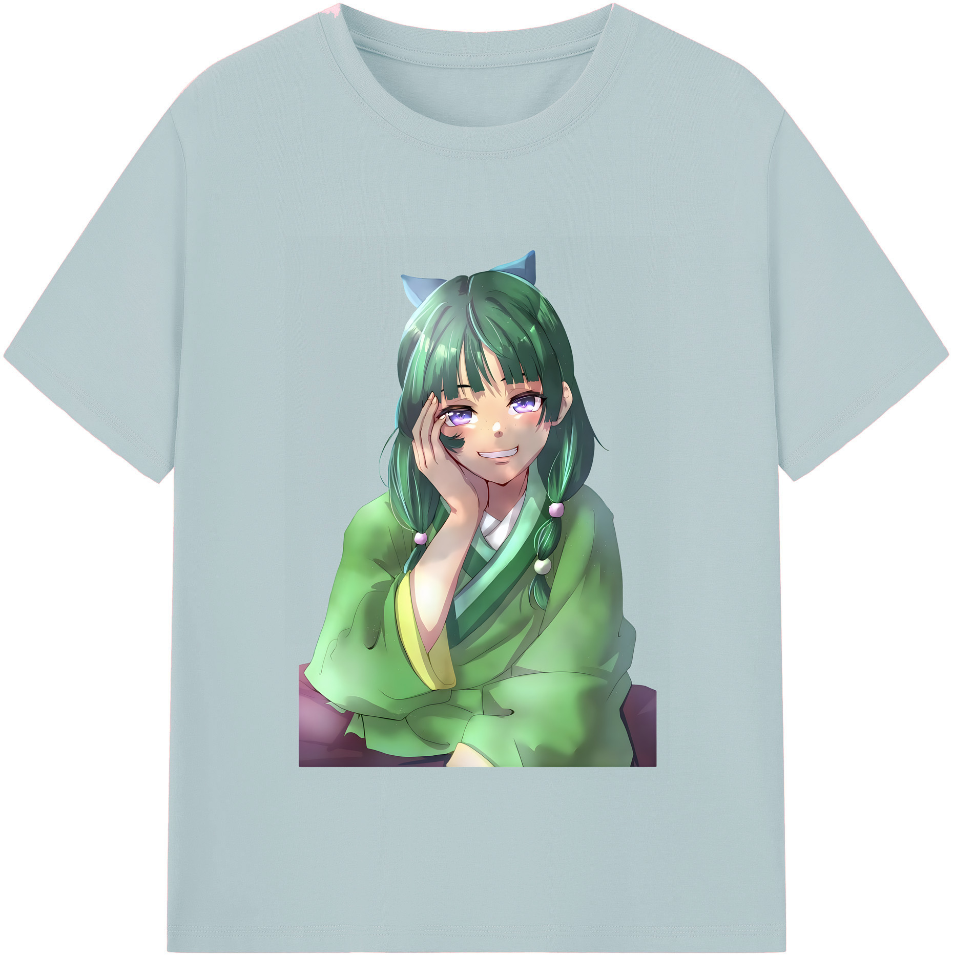 （画像用） 薬屋のひとりごと The Apothecary Diaries 綿100％半袖Tシャツ（フロントプリント）